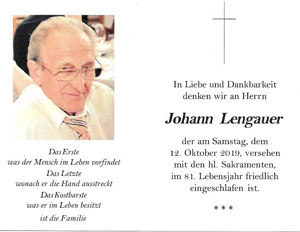 Lengauer Johann